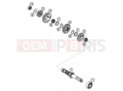 KTM 620 SC (870309) [EU] 2000 TRANSMISSION I - MAIN SHAFT