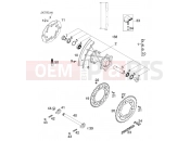 KTM 520 EXC RACING (850303) [EU] 2000 REAR WHEEL
