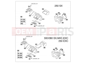 KTM 380 SX (650200) [EU] 2000 REED VALVE CASE