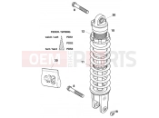 KTM 125 SX (610100) [US] 2000 SHOCK ABSORBER