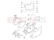 KTM 125 SX (610100) [US] 2000 CLUTCH COVER