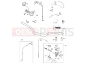 KTM 400 SX RACING (830105) [US] 2000 HANDLEBAR, CONTROLS