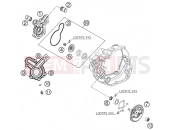 KTM 450 SX-F FACT.REPL.NAGL (8401J1) [EU] 2010 WATER PUMP