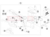 KTM 65 SX (6003H6) [EU] 2008 FRONT BRAKE CONTROL