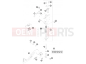 KTM 65 SX (6003H6) [EU] 2008 REAR BRAKE CONTROL