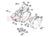KTM 125 E-XC (717548) [US] 1994 CLUTCH COVER