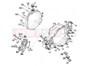 KTM 380 SX '99 (650190) [US] 1999 CLUTCH COVER