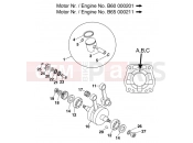 KTM 65 SX (600196) [EU] 1999 CRANKSHAFT, PISTON