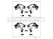 KTM 60 SX (600195) [EU] 1999 DECAL