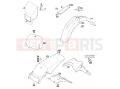 KTM 620 SUP-COMP (870389) [EU] 1998 MASK, FENDERS