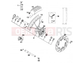 KTM 620 SUP-COMP (870389) [EU] 1998 FRONT WHEEL