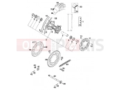 KTM 620 SUP-COMP (870389) [EU] 1998 REAR WHEEL