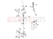 KTM 620 SUP-COMP (870389) [EU] 1998 REAR BRAKE CONTROL