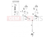 KTM 620 SUP-COMP (870389) [EU] 1998 INSTRUMENTS / LOCK SYSTEM