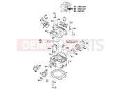 KTM 620 SUP-COMP (870389) [EU] 1998 CYLINDER HEAD