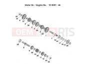 KTM 65 SX (600186) [EU] 1998 TRANSMISSION II - COUNTERSHAFT