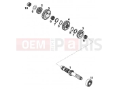 KTM 620 SUP-COMP WP (870379) [EU] 1997 TRANSMISSION I - MAIN SHAFT