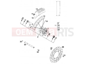 KTM 620 EGS-E ADVENTURE (972675) [EU] 1997 FRONT WHEEL