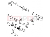 KTM 620 EGS-E ADVENTURE (972675) [EU] 1997 SHIFTING MECHANISM