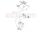 KTM 125 LC2 100/ORANGE BRD '96 (112664) [EU] 1996 EXHAUST SYSTEM