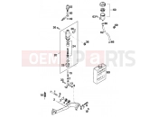 KTM 125 LC2 100/ORANGE BRD '96 (112664) [EU] 1996 REAR BRAKE CONTROL