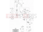 KTM SX-E 5 (F3001T6) [EU] 2020 SHOCK ABSORBER DISASSEMBLED