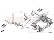 HONDA VFR800F 2016 E-23-20 THROTTLE BODY (COMPONENT PARTS)