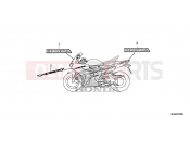HONDA VFR800F 2016 F-50 MARK / EMBLEM