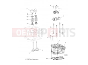 Polaris 2019 ATV ACE 500 SOHC (R04) (A19DBA50A5) ENGINE | ENGINE, CYLINDER HEAD, CAM and VALVES - A19DBA50A5