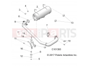 Polaris 2019 ATV ACE 500 SOHC (R04) (A19DBA50A5) ENGINE | ENGINE, EXHAUST SYSTEM - A19DBA50A5