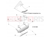 Polaris 2019 ATV ACE 500 SOHC (R04) (A19DBA50A5) ENGINE | ENGINE, EXHAUST SYSTEM, SHIELDS - A19DBA50A5
