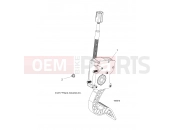 Polaris 2019 ATV ACE 500 SOHC (R04) (A19DBA50A5) ENGINE | ENGINE, THROTTLE PEDAL - A19DBA50A5 (100615)