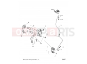 INDIAN 2019 SCOUT 1200 ALL OPTIONS (R02) - N19MSA00/MSB00 BRAKES | BRAKES, FRONT ASM. - N19MSB00 (200077)