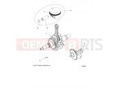 Polaris 2018 ATV ACE 500 SOHC (R08) (A18DAA50B7) ENGINE | ENGINE, CRANKSHAFT, PISTON and BALANCE SHAFT - A18DAA50B7