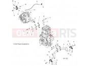Polaris 2018 ATV ACE 500 SOHC (R08) (A18DAA50B7) ENGINE | ENGINE, ENGINE and TRANSMISSION MOUNTING - A18DAA50B7 (101123)
