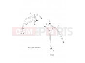 Polaris 2018 ATV 900 ACE EPS XC (R08) (A18DCE87BB) CHASSIS | CHASSIS, CAB FRAME AND SIDE BARS - A18DCE87BB (101303)