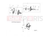 Polaris 2018 ATV 900 ACE EPS XC (R08) (A18DCE87BB) ENGINE | ENGINE, COOLING, WATERPUMP - A18DCE87BB (100675)