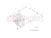 Polaris 2018 ATV SCRAMBLER XP 1000 EU (R09) (A18SVE95FR) DRIVE TRAIN » DRIVE TRAIN, GEARCASE MOUNTING, REAR - 