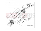 Polaris 2018 ATV SCRAMBLER XP 1000 EU (R09) (A18SVE95FR) DRIVE TRAIN » DRIVE TRAIN, MAIN GEARCASE - 