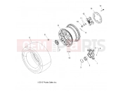 Polaris 2018 ATV SCRAMBLER XP 1000 EU (R09) (A18SVE95FR) WHEELS » WHEELS, REAR and HUB - 
