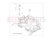 Polaris 2018 ATV SCRAMBLER 1000 TRACTOR (R07) - A18SVS95CR/ER BODY | BODY, FRONT RACK - A18SVS95CR/ER
