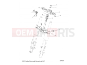 INDIAN SPRINGFIELD ALL OPTIONS (R04) (N18THAAA) STEERING » STEERING, UPPER AND LOWER CLAMPS - ALL OPTIONS (200028)