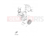 YAMAHA CW50RS BOOSTER NEXT GENERATION (5NU5) 2001 AIR SHROUD & FAN
