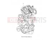 Polaris 2017 ATV SPORTSMAN 570 TRACTOR (R07) - A17SES57C1/C2/C7/CL/E1/E2/E7/EL/SET57C1/C2/E1/E2 ENGINE » ENGINE, LONG BLOCK - 