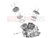 INDIAN CHIEFTAIN/ROADMASTER ALL OPTIONS (R06) - N17TCAAA/TRAAA ENGINE | ENGINE, ROCKER COVERS - N17TCAAA/TRAAA ALL OPTIONS (49INDIANROCKERCVR14)