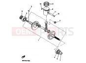 YAMAHA YN100 NEO'S 100 (5KKE) 2001 CRANKSHAFT & PISTON
