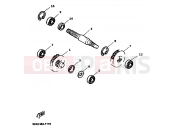 YAMAHA YN100 NEO'S 100 (5KKE) 2001 TRANSMISSION