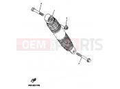 YAMAHA YN100 NEO'S 100 (5KKE) 2001 REAR SUSPENSION