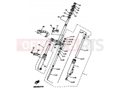 YAMAHA YN100 NEO'S 100 (5KKE) 2001 FRONT FORK