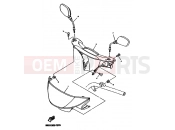 YAMAHA YN100 NEO'S 100 (5KKE) 2001 COWLING 1